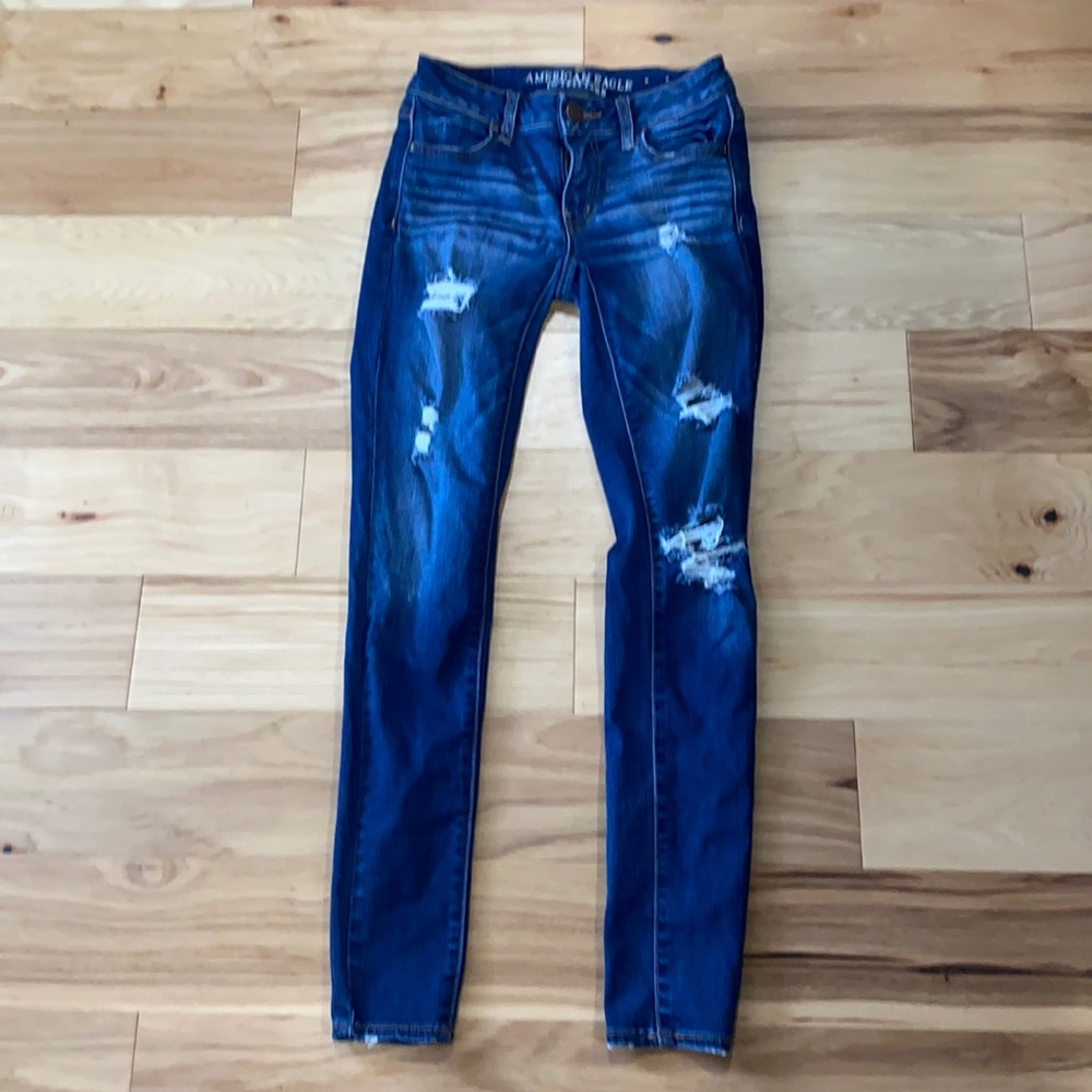 Super Stretch distressed Jeans
